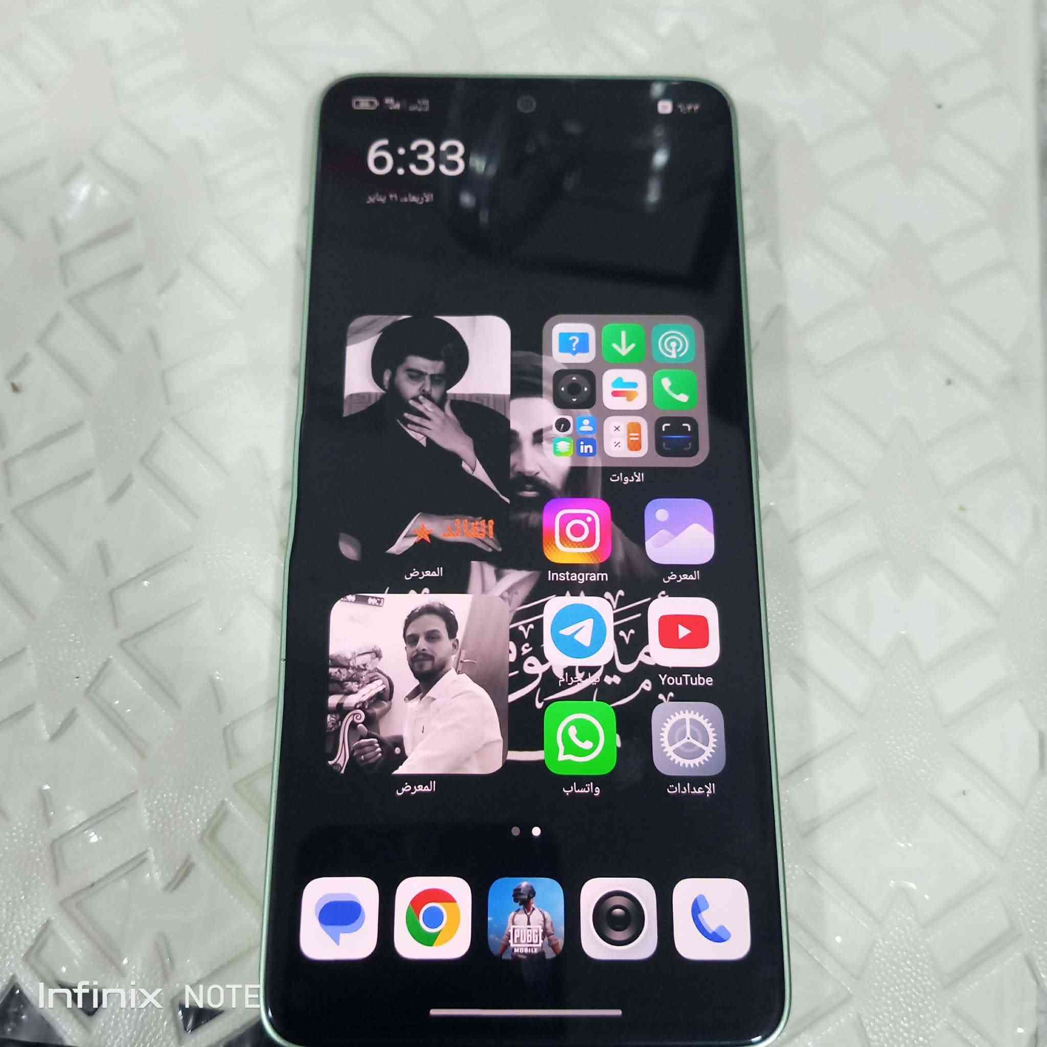 سلام عليكم
ريدمي نوت 13 

ذاكره 256    

مكاني  نجف ابو صخير  

السعر خاص او. اتصل.   

***********
