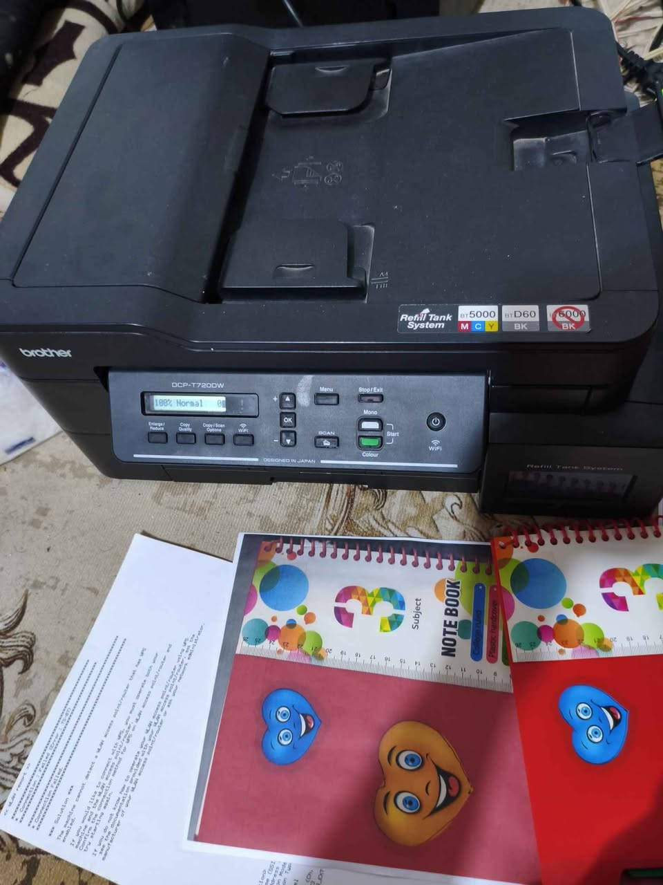 السلام عليكم 

طابعة برذر T720  تطبع وجهين حبر خارجي 

للبيع جديده كلش

سعر الطابعة 175 ناصرية, ذي قار


**إذا كنت صاحب هذا الإعلان وتريد حذفه لأي سبب، رجاءا أرسل رسالة إلى الدعم الفني**