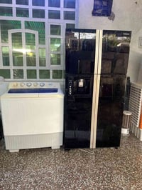 ثلاجه هيتاشي 30قدم • غساله اكرافت 12كيلو • بغداد المشتل