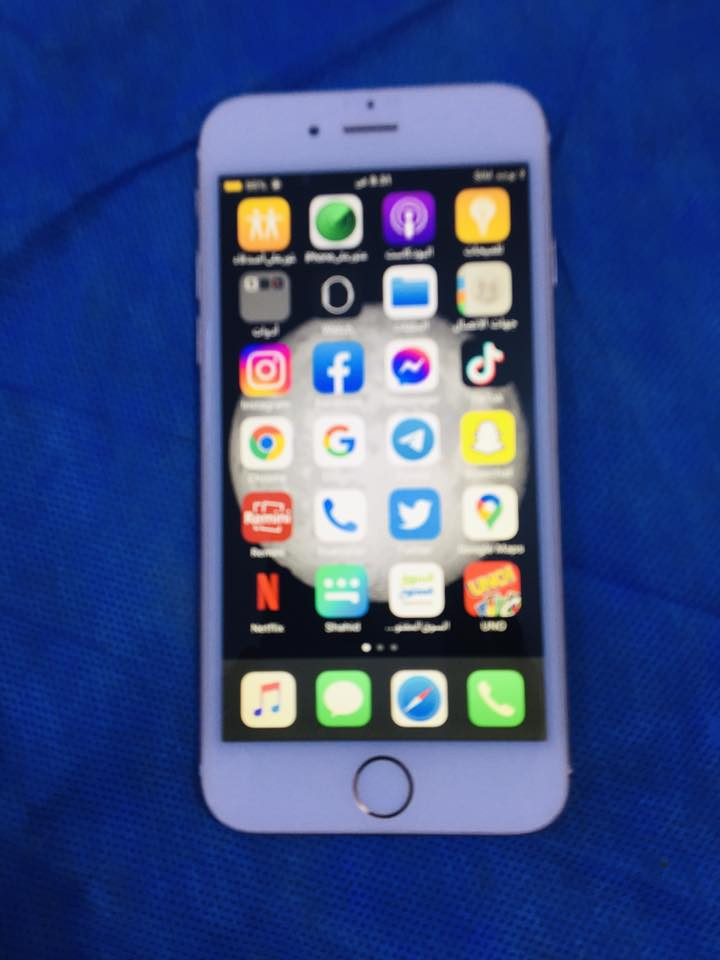 ايفون 6 جهاز كفاله  واحد ع واحد مامفتوح شحن تكتيك اتصال كاميرات تكنيك كله شغال وبطاريه بلاد 84 ذاكره 64 العنوان البصرة الاتصال ***********
