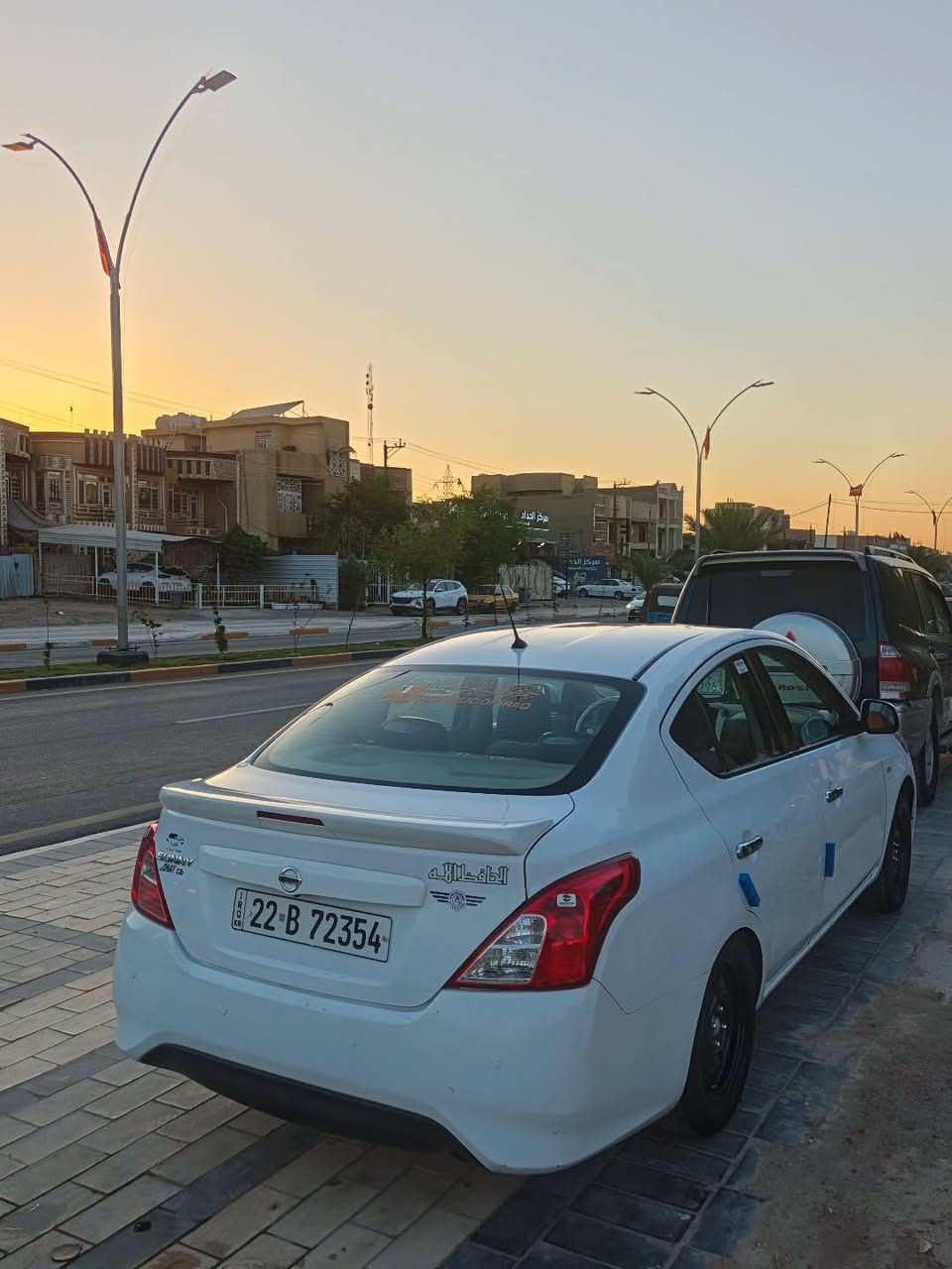 نيسان صني 2022 رقم اربيل سيارة جديدة بارد يم باب السايق بس السعر 115المكان بغداد الدورة اهذا رقمي ***********
