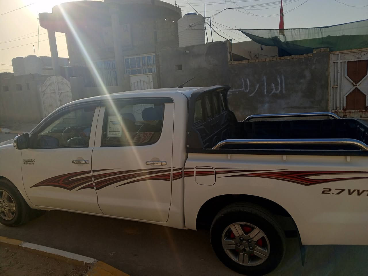 سلام عليكم
سلام عليكم ورحمة الله وبركاته

بيك اب للبيع 

تويوتا هايلكس 

رقم واسط ب اسمي  

اوتوماتيك كويتي 

سياره مكفولة جاهزه ونظيفه 
المكان ناصرية قضاء الدواية 
الاتصال 

***********
