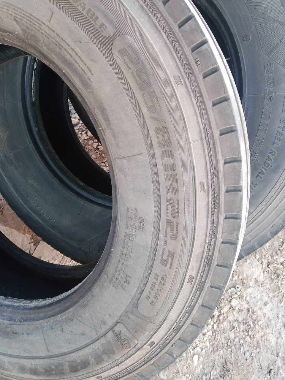 السلام عليكم تايرات 295/80/22.5انتاج حديث 24/23
الاستفسار ***********
