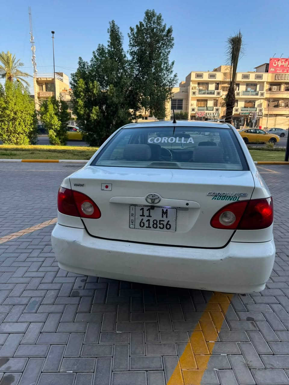 السلام عليكم كورلا نحله مكينه 1800 كير مكينه مكفولات تبريد شغال صدر حلو داخل نظيف السياره بيه قطع صبغ ابيع حزام رقم بغداد هزه ورقم جديد بدون دواخل فقط جوملغ ايمن حادثه مكانه بغدادحي الجهاد السعر 69 وبيه مجال اتصل ***********
