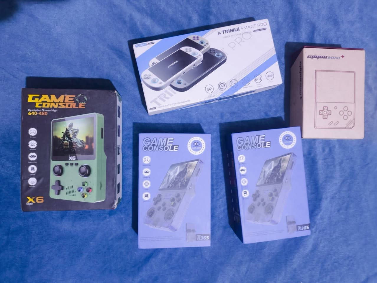 اجهزه محاكيات لعاب بلاي 1 و تو دري كاست باقي قديم جديد مع رام 
يريد يراسني تحياتي


**إذا كنت صاحب هذا الإعلان وتريد حذفه لأي سبب، رجاءا أرسل رسالة إلى الدعم الفني**