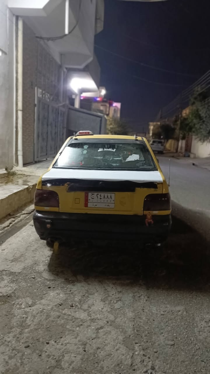 السلام عليكم 
سايبة للبيع موديل 9 تكسي رقم بغداد الماني  راعيها موجود هيئة وغرامة مصفره مع الوصولات وكالة وتحويل سيارة مرتبة وكاعدة وكهربائيات كلها شغالة اي عيب ماكو والمحرك والكير كفالة عامة كركوك حي الواسطي رقمي *********** السعر 23 ومجال للشراية
