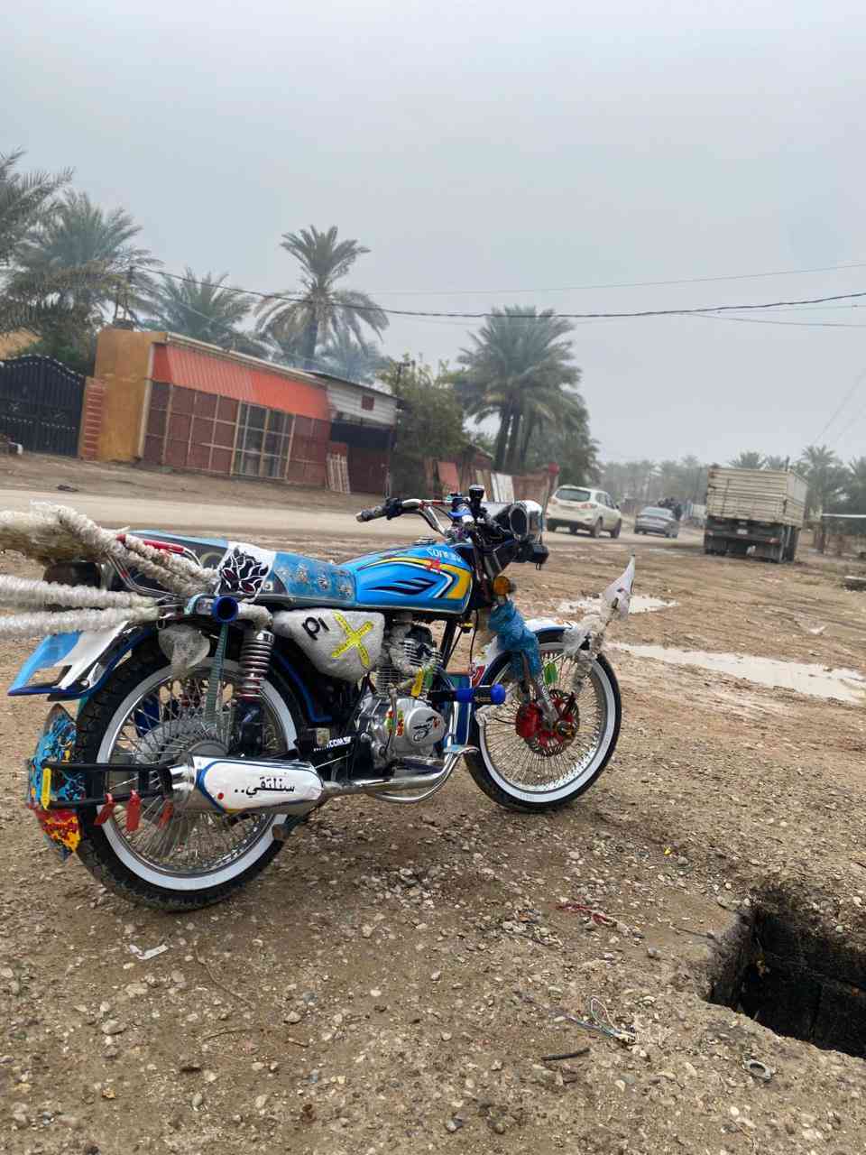 سلام عليكم دراجه تايكر للبيع موديل 25 باب اول دراجه كامله وكفاله خير من الله شلعه ومعدل تجي تشغل وتطلع دراجه مناقصها كلشي من تاير لتاير أوراق بيها مكان ديالى سنديه سعر خاص وبيك خير وتدلل لون مميز بحري 🩵او تنتصل عل رقم ***********او مروس
