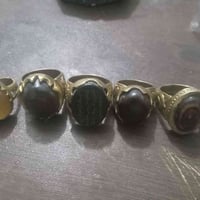 خواتم نحاس • قديمة • 5 قطع