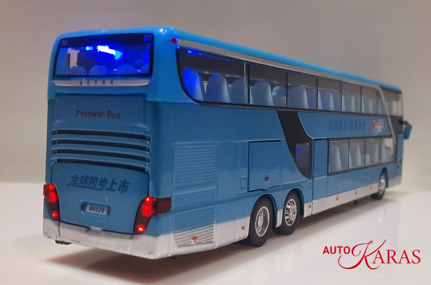 ✅️  متاح              BUS

ماكيت خامة معدن ممتازة 
فتح أبواب جانبية وخلفية
إضائة فوانيس أمامية وخلفية 
إضائة الكابينة من الداخل
 صوت موتور 
صوت لوك عند فتح ألابواب
كاوتش متحرك 
مقاس  24  cm

#AUTOKARAS 

https://www.facebook.com/share/1H48MeTJXa/
👈 متاح موديلات بمقاسات وأسعار مختلفة


**إذا كنت صاحب هذا الإعلان وتريد حذفه لأي سبب، رجاءا أرسل رسالة إلى الدعم الفني**
