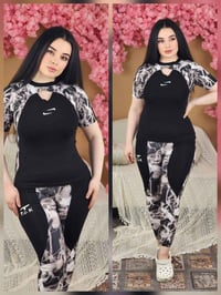 تراك رياضي نسائي • قطن ناعم • مقاسات L-3XL