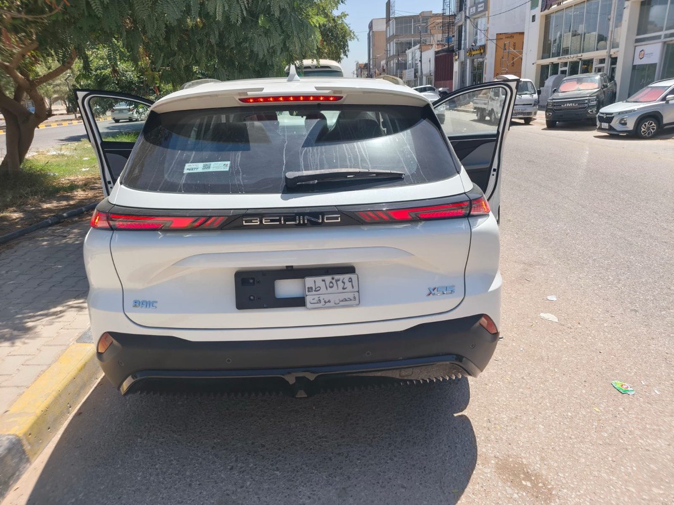 بايك x55 موديل 2025 حره تحويل مباشر 26 و800 قفلها 26 ونص 
ماشيه 180 كيلو فقط من النجف لبغداد زيرو السيارة بعد بحاله الوكاله
للتواصل واتساب ***********
