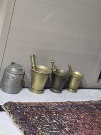 هاونات • طاسة نحاس أحمر • ٢١ونص/١٩/١٨