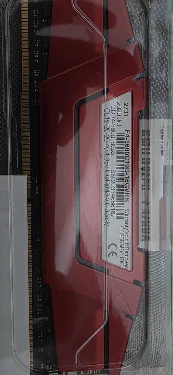 يتوفر قطع
رام 8gb قطعه واحده Gskill 3600
Cpu R7 3700x 
قطع نظيفه قيم واخذ


**إذا كنت صاحب هذا الإعلان وتريد حذفه لأي سبب، رجاءا أرسل رسالة إلى الدعم الفني**