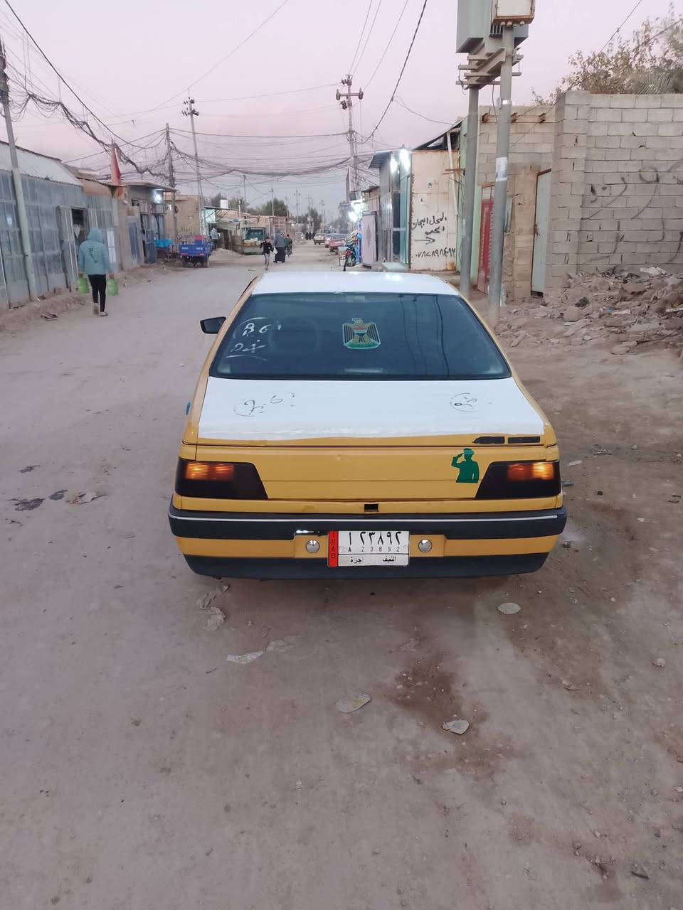 السلام عليكم بيجو405موديل 2010 رقم النجف لاضربه ولا تبديل مكينه وكير وحداديه كهربائيات  تخم تاير شرط سياره جاهزه للبيع او مراوس المكان النجف ابصخير  سعر 24وبيه مجال***********
