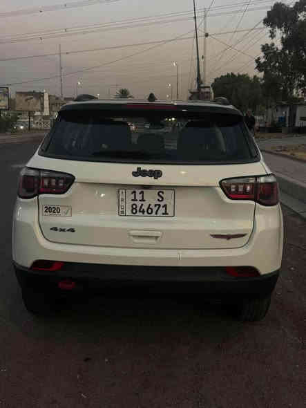 🚗 للبيع — جيب كومبارس 2020 (4 سلندر) فرصة ما تتعوض!
رقم إنكليزي جديد • تسجيل بغداد • السيارة باسمي مباشرة

✨ مواصفات السيارة:
 • ماشية بشكل ناعم وما بيها أي نواقص ميكانيكية
 • محرك 2400 / 4 سلندر اقتصادي وقوي
 • هيكل نظيف 
 • سونار أمامي وخلفي (مرفق صور)
 • السيارة استخدام شخصي محترم
 • فقط التبريد يحتاج متابعة والباقي كلشي تمام

💥 مناسبة للسفر والدوام — ومعتدلة بالصرف
📍 السيارة موجودة في بغداد
السعر 115$ 

📞 للاستفسار والتواصل:
*********** بغداد
