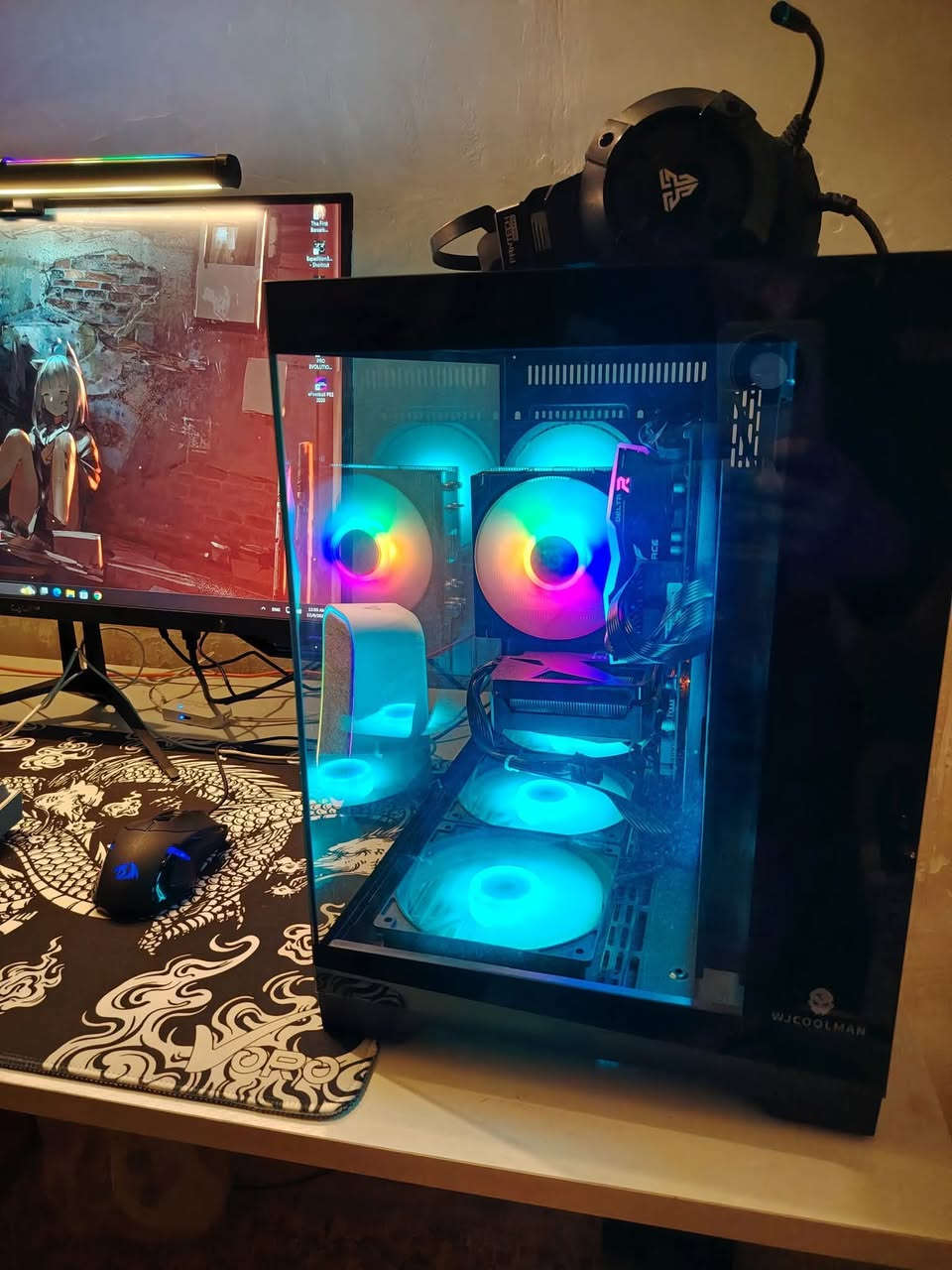 للبيع تجميعة ألعاب قوية ويَا شاشة 27 إنج
نظافة 100% استعمال شخصي

المواصفات:

MSI RTX 3060 12GB كرت شاشة •

Ryzen 5 5500 معالج •

16GB رام •

M.2 NVMe 1TB خزن •
•
 باور 650W

ASUS PRIME B450M-K I| مذربورد •

٩ وياها ملحقات كاملة:

165HZ - 0.5ms - إنج 27 شاشة •

• ماوس وكيبورد كيمنك

• سماعة كيمنك

• ماوس باد كبير
• مكتبة حسابات ستيم مجانية

8 السعر: 1,50,000 دينار
٩ المكان: بغداد
ما الاتصال: ***********
•••
•.. Chemios Voyager
• Windows 11 Pro Jees
