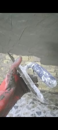 خلفه لبخ متفرغ  تشميع جص بورك ب٧  علاج الرطوبه والاملاح 07704358074  ت...