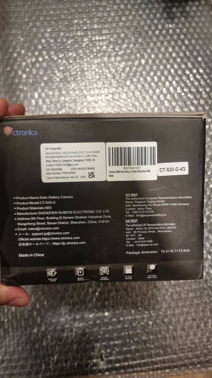 متوفر كامره 4k بدون لوح طاقه تشتغل ع السيم كارت


**إذا كنت صاحب هذا الإعلان وتريد حذفه لأي سبب، رجاءا أرسل رسالة إلى الدعم الفني**