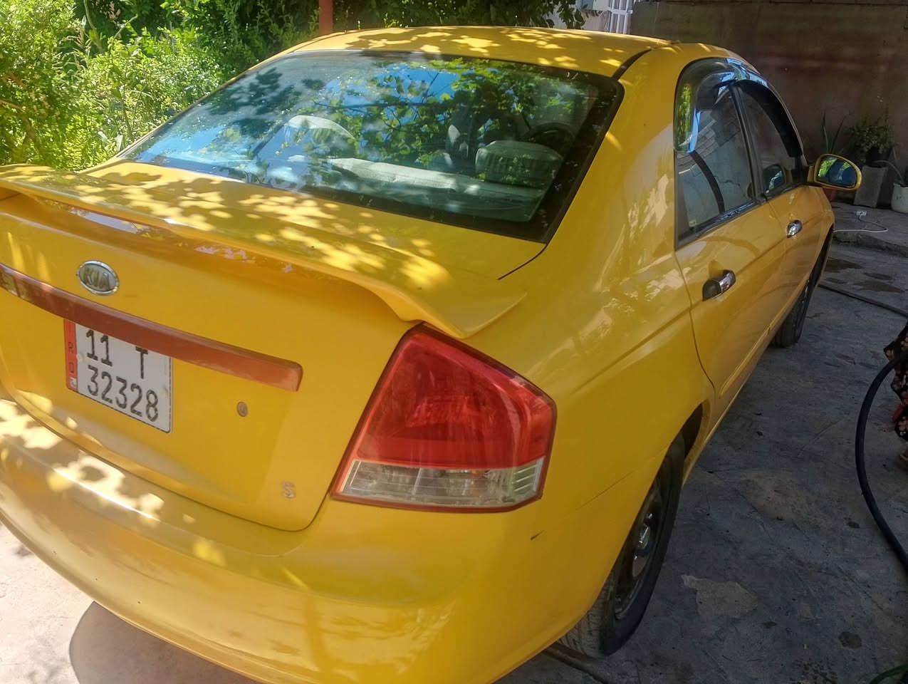 كيا سبكترا صفره 2008 سعر 68وبيها مجال بسيط مكفولة *********** رقم انكليزي مصفره
