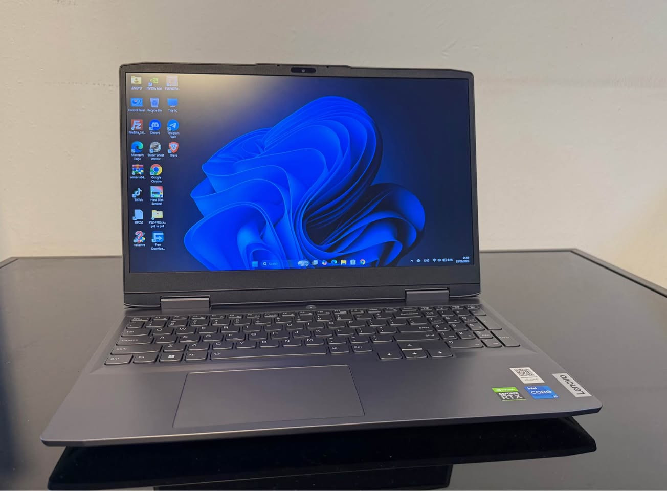 LENOVO LOQ 
i5 GEN 13 13420H 8 CORE
RAM 16GB DDR5 4800MHZ
NVME SSD 512GB SK 
RTX 3050 6GB 95 WATT 
SCREEN 15.6 120HZ
KEYBOARD LIGHT 100٪
BUTTERY 97% السليمانية, العراق


**إذا كنت صاحب هذا الإعلان وتريد حذفه لأي سبب، رجاءا أرسل رسالة إلى الدعم الفني**