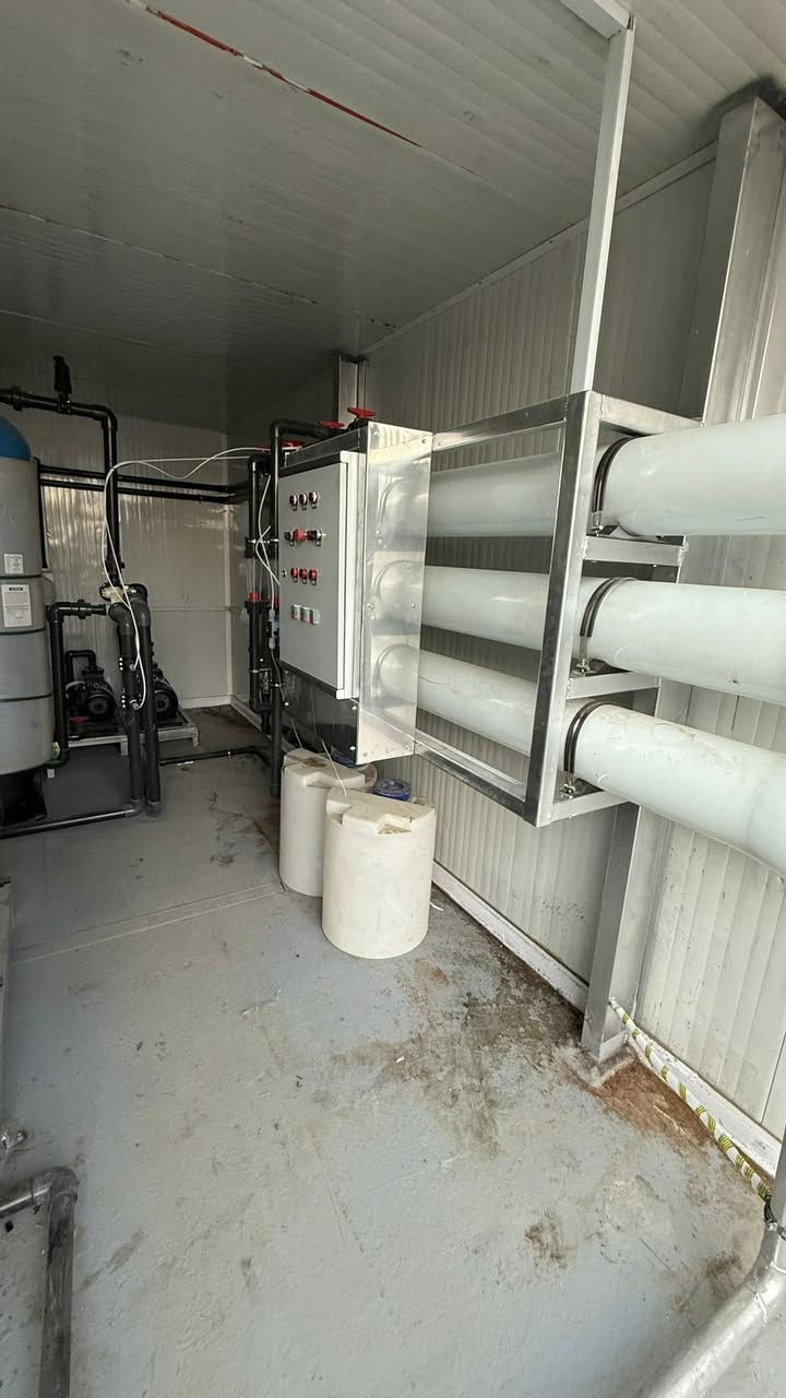 تم تجهيز محطه RO
بطاقه 9 م / بساعه الي احد شركات النفطيه
للاستفسار:***********
#محطات #تحلية
