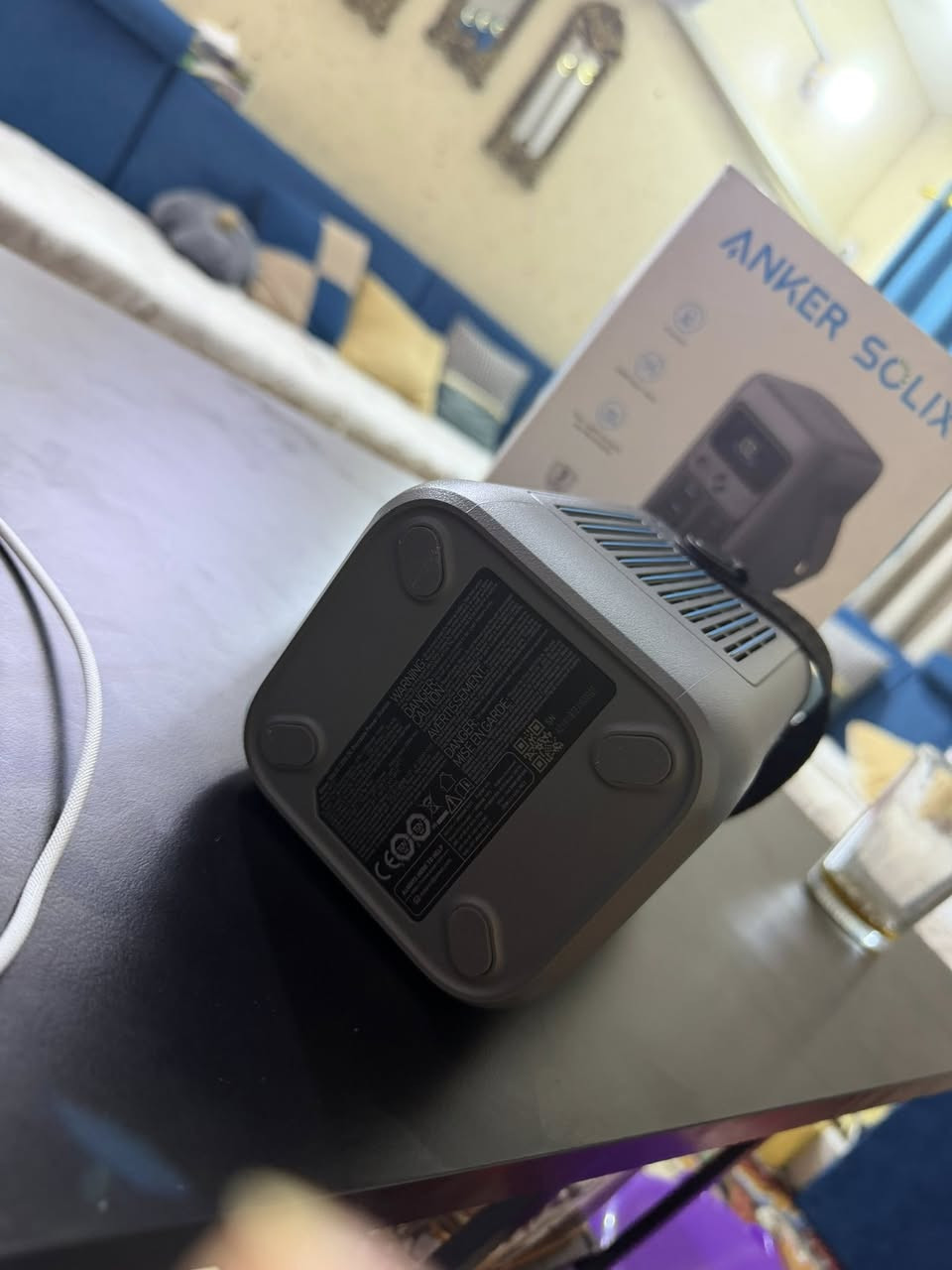 السلام عليكم اخوان بور بإنك من شركة انكر العالميه حجمه 60000 الف ملي أمبير يشحن الجهاز من 6 إلى عشر مرات حسب حجم البطارية قدرته 200 واط في حان خلص البور شحن تكدر تشحنه من خلال الطاقه الشمسيه او من خلال منفذ التايب سي بي يشحن من الصفر إلى ال100 خلال ساعه ونصف بي ثلاثه منافذ تايب سي الأول 15 واط الثاني 100 واط الثالث
140 واط وبي منفذين يو اس بي يفيد بالسفرات او تخلي لبيت لمن تطفى الكهرباء هو ينقذ جهازك ... مكاني بغداد جميله ... توصيل ماعندي تجي للبيت تشوفه وتفحصه الجهاز مستعمله اقل ال15 مره ... بي ضمان من عين الفهد مدى الحياة ... سعره 115 وبي مجال حك الجيه


**إذا كنت صاحب هذا الإعلان وتريد حذفه لأي سبب، رجاءا أرسل رسالة إلى الدعم الفني**