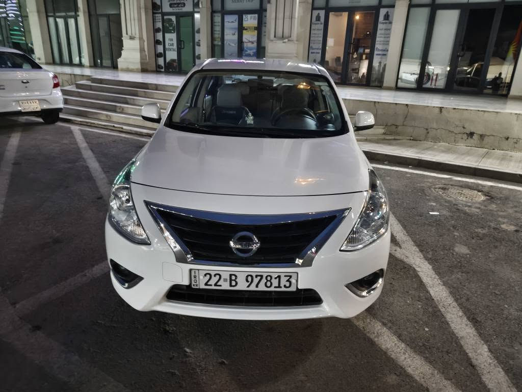 Nissan Sunny 2024 For Sale 🚘✨
​نيسان صني موديل 2024 (الهندي - أم البليتة الزرقاء) بحالة ممتازة جداً وماشية 11 ألف كم فقط!
​المواصفات:
🔹 موديل 2024 (رقم أربيل - بإسمي وتحويل مباشر 📝)
🔹 ماشية 11,000 كم فقط.
🔹 مفرشة ومدوشمة بالكامل أول ما طلعت من الوكالة 🛋️.
🔹 4 جامات كهرباء.
🔹 تبريد خلفي❄️.
🔹 ويلكاب بلادي.
🔹 نسخة "أم البليتة الزرقاء" المرغوبة 🔵.
​📥 للتفاصيل والسعر: راسلوني او اتصل على *********** واتساب بغداد, العراق
