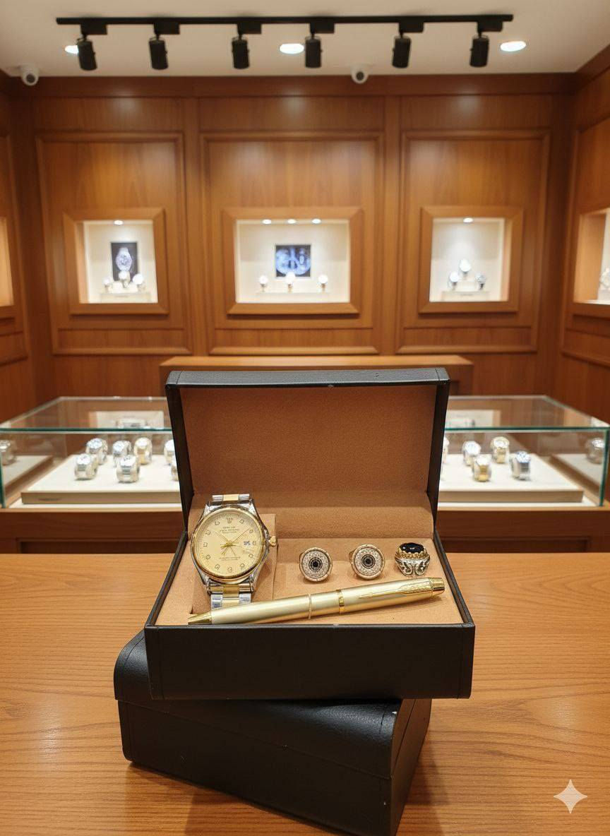 فرحي ابوج 👨🏻‍🦳
بارخص شي تملكي لن يستاهل 

سيت تخم رجالي مكون من ساعه رجالي ثقيل ومحبس وسبحه وقلم وبروش طلاء ثابت مع العلبه الاصليه

السعر 18 
بصره 3 محافظات 5


**إذا كنت صاحب هذا الإعلان وتريد حذفه لأي سبب، رجاءا أرسل رسالة إلى الدعم الفني**