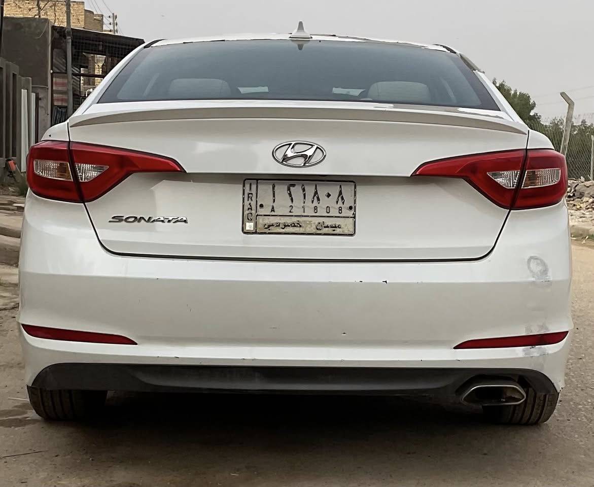 سوناتا وارد امريكي 2016
محرك 2400 GDI 
مضاف الها منظومة غاز خزان 60L بالعراق 
تمشي300km بتفويلة الغاز ( البرمجة السابقة 400km ) 
جميع قطع الغيار والفلاتر المستبدلة اصلية 
تبريد بلادي 
تخم تايرات جديد عمره شهر
حدادية مستبدله قبل ٤اشهر  
لايت لد ابيض اصلي قوي اقوه من البلادي 
رقم الشاصي مرفق بالصور
مستورده ع ايدنا
السعر 122$ و بيها مجال 
للتواصل:- 
***********
