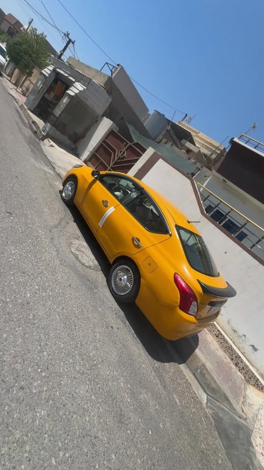 نيسان فيرسا موديل ١٨
سنوية جديدة
بيها بنيد و جاملغ جهة سكن 
٤ تايرات جدد 
سيارة بدون نقص رقم كركوك  الشراي خلي يتصل ع هذا رقم 
***********
