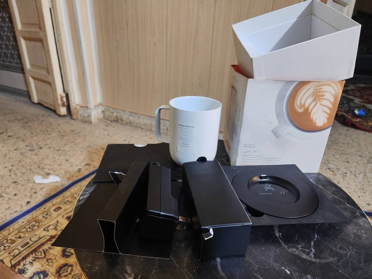 كوب umber  للتحكم في درجة الحرارة Smart Mug 2 ، 14 أونصة ، أبيض ، حتى 1.5 ساعة عمر البطارية - تطبيق يتم التحكم فيه بالقهوة الساخنة / كوب الشاي -


**إذا كنت صاحب هذا الإعلان وتريد حذفه لأي سبب، رجاءا أرسل رسالة إلى الدعم الفني**