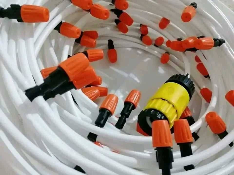 #منظومــات_رذاذ_للتنقيط_والسقــي_والــرش #تعليق_دفن_تنصيب_أرضـــي_وللمـد_الجانبي
💦💦💦💦💦💦💦💦💦💦💦💦💦
تتوفر جميع القياسات من ١٠ متر والى ألف متر
لمعرفة القياسات والتفاصيل يرجى ترك تعليق أو مراسلة الصفحة 
#عرض_خصم_توصيل_مجاني_وبسعر_المصنع
➖➖➖➖➖➖➖➖➖➖➖➖➖
   🟨🟪🟦🟩الإستخدامات🟥🟧🟪🟦
➖➖➖➖➖➖➖➖➖➖➖➖➖
🔴تستخدم المنظومات للسقي والرش والتنقيط
🟢للتعليق..للدفن..للتنصيب الأرضي..للمد الجانبي 
🟣تتحكم بكمية الماء من خلا فر وتعير النوزلات 
🟠قواعد النوزلات دوارة تدور بكل الاتجاهات 
🟤تستخدم لتبريد الجو وتقليل حدة الحرارة 
🟡لتقليل استهلاك الماء..... وخفض التكاليف
🔵مزارع..بساتين..حدائق..دواجن والمواشي
🟢للمراوح الضبابية للقاعات للساحات الكببرة
🔴للمشاتل والبيوت البلاستيكية والكرفانات
🟣للكافيهات والمطاعم والمواكب والمحلات
➖➖➖➖➖➖➖➖➖➖➖➖➖
   🟨🟪🟦🟩 المكونات 🟥🟧🟪🟦
➖➖➖➖➖➖➖➖➖➖➖➖➖
🟥صوندة ذات متانة وجودة عالية جدا 
🟧نوزلات بلاستك مضادة للتآكل والصدأ
🟨 مضادة للأملاح للزنجار للتأكسد والصدمات
🟩تقسيم النوزلات (قواعد النوزلات دوارة)
🟦ورؤوس التركيب مربوطة كلها وجاهزة
🟪تتحول مابين الرش رذاذ والسقي والتنقيط 
🟫إمكانية التحكم بكمية الماء لكل نوزل 
⬛التحكم من خلال فر وتعير النوزلات  
➖➖➖➖➖➖➖➖➖➖➖➖➖
↩️اذا تريد تاخذها جاهزه ومربوطة كلها
↩️أو نفصلها....حسب طلب الزبون أيضاً 
↩️او تاخذ مواد.....تفصلها انت براحتك
➖➖➖➖➖➖➖➖➖➖➖➖➖
✅ القياسات بالأمتار⬇️
١٠ متر صوندة+١٠نوزل+١٠تقسيم+رأس التركيب
١٥ متر صوندة+١٥نوزل+١٥تقسيم+رأس التركيب
٢٠ متر صوندة+٢٠نوزل+٢٠تقسيم+رأس التركيب
٢٥ متر صوندة+٢٥نوزل+٢٥تقسيم+رأس التركيب
٣٠ متر صوندة+٣٠نوزل+٣٠تقسيم+رأس التركيب
٣٥متر صوندة+٣٥نوزل+٣٥تقسيم+رأس التركيب
٤٠ متر صوندة+٤٠نوزل+٤٠تقسيم+٢رأس للتركيب
٤٥متر صوندة+٤٥نوزل+٤٥تقسيم+٢رأس للتركيب
٥٠متر صوندة+٥٠نوزل+٥٠تقسيم+٣رأس للتركيب
٥٥متر صوندة+٥٥نوزل+٥٥تقسيم+٣رأس للتركيب
٦٠متر صوندة+٦٠نوزل+٦٠تقسيم+٣رأس للتركيب
٦٥مترصوندة+٦٥نوزل+٦٥تقسيم+٣رأس للتركيب
٧٠مترصوندة+٧٠نوزل+٧٠تقسيم+٣رأس للتركيب
٨٠مترصوندة+٨٠نوزل+٨٠تقسيم+٤رأس للتركيب
٨٥مترصوندة+٨٥نوزل+٨٥تقسيم+٤رأس للتركيب
٩٠مترصوندة+٩٠نوزل+٩٠تقسيم+٤رأس للتركيب
٩٥مترصوندة+٩٥نوزل+٩٥تقسيم+٤رأس للتركيب
١٠٠مترصوندة+١٠٠نوزل+١٠٠تقسيم+٥رأس للتركيب
وهكذا ٢٠٠ او ٣٠٠ او ٤٠٠ او ٥٠٠ لآلاف أربيل, العراق


**إذا كنت صاحب هذا الإعلان وتريد حذفه لأي سبب، رجاءا أرسل رسالة إلى الدعم الفني**