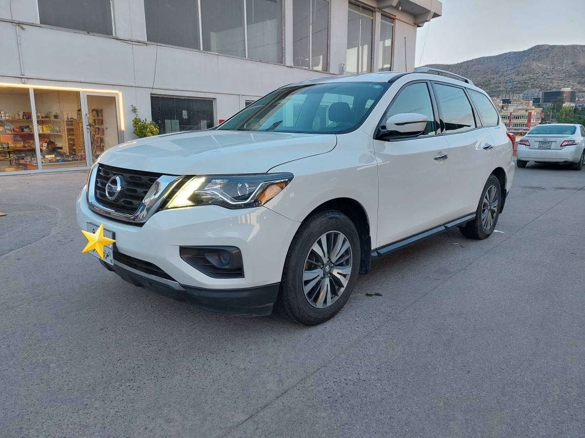 نيسان باثفندر موديل 2017 ✅  
اللون ابيض / مواصفات امريكية ( S)    ✈️
بيها بخ أمريكى. بدون صبخ وبدون حادث 🇺🇸
بصمة / دبل اكسل / شاشة كبيرة/ فاليوم
تعديل السرعة / 3  مقاعد / ويل كب / تبريد مركزي 
ماكينة ستة بستون 3.5 / V6 
المسافة المقطوعة : 120 الف ميل
السعر ( 170 ) ورقة 
رقم والسنوية بأسمى .
موبايل / *********** نشوان
,.......,......................................
نیسان پاسفاندەر  ✅
مۆدیل 2017 رەنگی سپی    ✈️
مواسەفات ئەمریکی ( S ) 🇺🇸
بەخی امریکی / هیج بۆیاغی وحادسە نیە 
بەصمە/ دەبل اکسل / شاشە گەورە / ڤۆلیۆم
تەعدیل سورعە/3مەقعەد / ویل کەپ / 
تەبرید مەرکەزی/ مەکینە شەش پستۆن V6  ✈️
120  میلی رۆیشتووە 
نەرخ ( 170 ) وەرەقە 
ڕەقەم و سەنەوی بە ناوی خۆم .
موبايل / *********** نشوان أربيل, العراق
