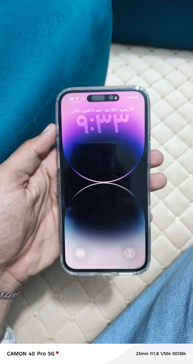 سلام عليكم ايفون ١٤ برو ماكس محول ١٧ بطاريه ٩٤ بلاديه شرق أوسط كامل ملحقات جهاز كفاله مكاني كربلاء السعر ٣٥٠ الف قفل من الاخير ***********
