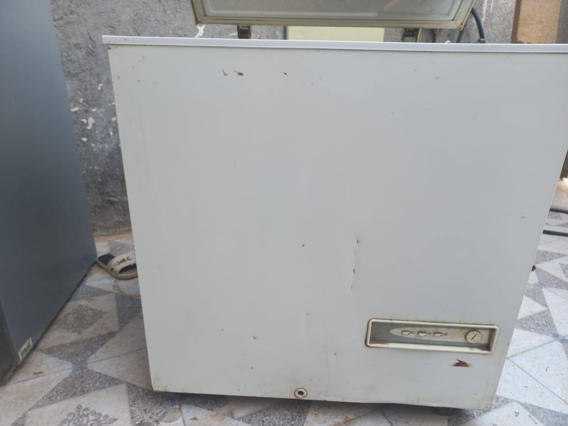 للبيع ثلاجة مستعملة بس نظيفة شغالة كلشي مابيهة 
للبيع مجمدة مستعملة بس حيل نظيفة شغالة كلشي مابيهة تجميد فول نضافتهن 80٪ واسعارهن مناسبة الاستفسار خاص او ***********
