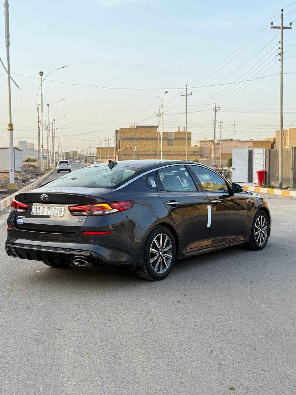 كيا اوبتيما 2019امريكي تبديل بنيد وجاملغ صبغ بدون داخل رقم بغداد بأسمي
مواصفات فول 1/1عدا البنوراما 
بصمه ابواب بصمة تشغيل
شاشه جبيره كشنات كهربائيه تبريد تدفئه
حساس امامي خلفي رادار كشنات جلد كامره
لد امامي خلفي كشن ذكي ماشيه 80الف
مكينه تيربو مامفتوحه كير حداديه تخم تاير جاهزه للاخير
السعر 123وبيها مجال قليل السياره ناصريه مركز
للاستفسار *********** ///***********
