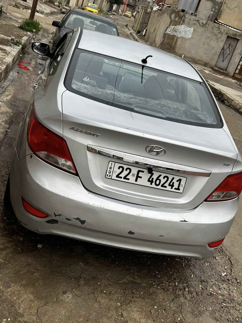 سلام عليكم اكسنت موديل 2016رقم اربيل جديد هزه جديده 
محرك شرط كير شرط السياره كوري كير اي تي محرك عادي 
السياره بسمي وكاله وتحويل شرط السياره مصبوغه عام بدون اي ضرر بجم كبس حوض كبس بدون اي دواخل بشرك سبب الصبغ جانت مقحل السياره ونصبغت سعر 85$بيها مجال مكان السياره موصل جانب الايسر حي السماح قرب محطه المشاعل 
رقم الموبايل ***********بيها وتساب
