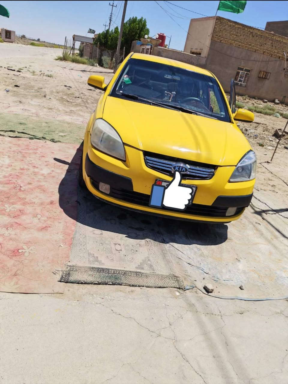 السلام عليكم كيا ريو للبيع او مراوس السعر 35
جاهزه مكينه كير حداديه تخم تاير تبريد ثلج دواخل جيس 
باتري جديد متومه ارقام وسنويه رقم ديالى طبق الاصل 
مكاني ذي قار الشطره الاستفسار اتصل على ***********
