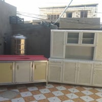 كونتر المنيوم تسكام الملحقات مترين وسنك مرمر متر ونص نضافه 95بالميه وا...