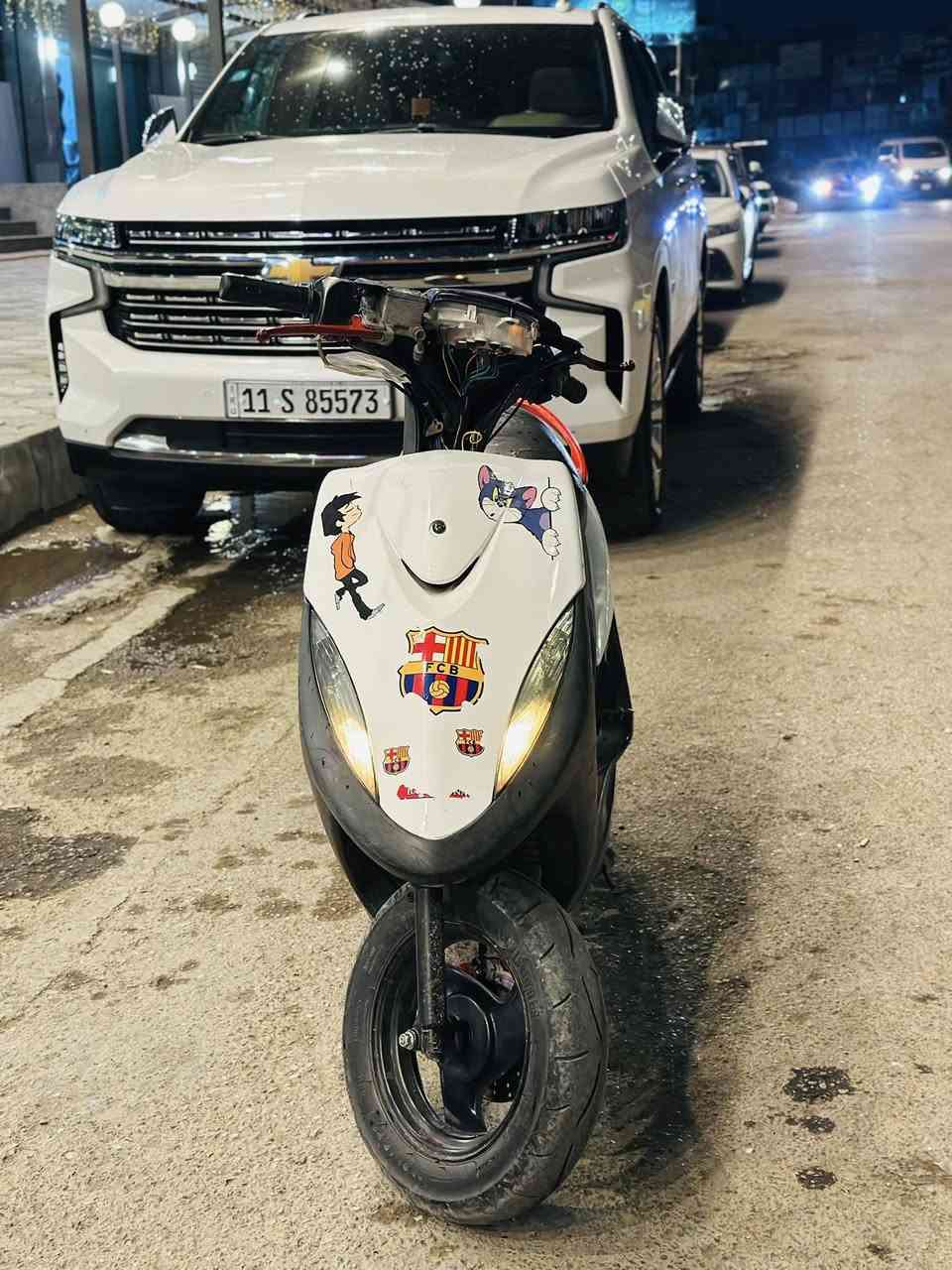 من رخصة الادمن ماكس عدله للبيع جانت بوشته 55 ورجعته بلادي 49 سلف نكره بكل وقت والدراجه شلعه ومعدل الله شاهد  
السعر 400 وبيه مجال للشراي مكاني جسر ديالى الجديد
مامتواجد هواي ب فيس *********** رقمي
