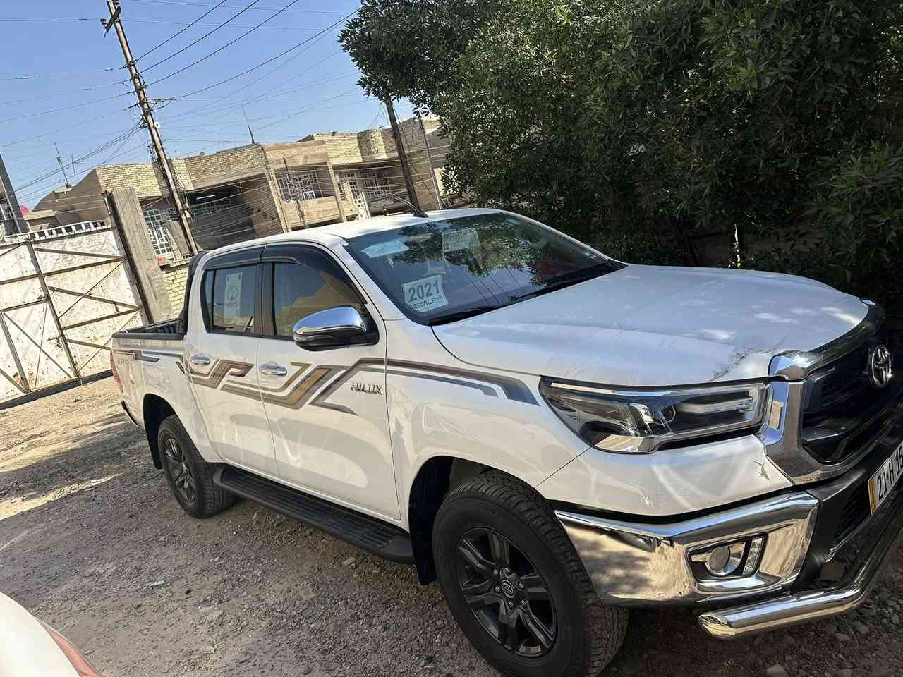 سلام عليكم هايلوكس 2021 جديده كفاله عامه ماشيه 37 الف حقيقي شرط الفحص رقم سليمانيه تحويل او وكاله السياره فول مواصفات ساز كير اوتماتيك السعر 315 وبيه مجال بسيط الاتصال ***********
