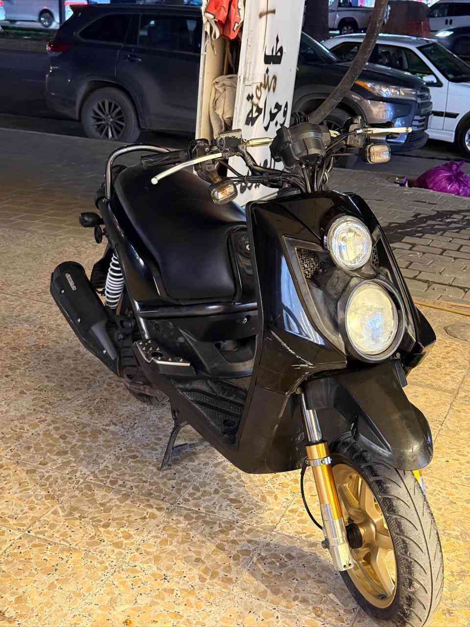 لبيع جبلي رمبة صاله سبوعين من نازله دراجه بحالت الوكالة جاي بيه كلج خلفي رياضي اصلي وبيه صدر امامي ويل ذهبي وبيه مسويله زيرفس كامل لدراجه يعني تأخذ الدراجه ربع ما تصرف عليه وترايك سليمانيه 
بيه لايت زنون ٣٠ الف دراجه برغي ما مفتوح بيه وجيب الف فيتر وياك الدراجه ما شاء الله هاون ⚡️ وبيه دمام أو سستم صوت  مكان الدراجه بنوك 💫
سعر الدراجه خاص 💁
***********
