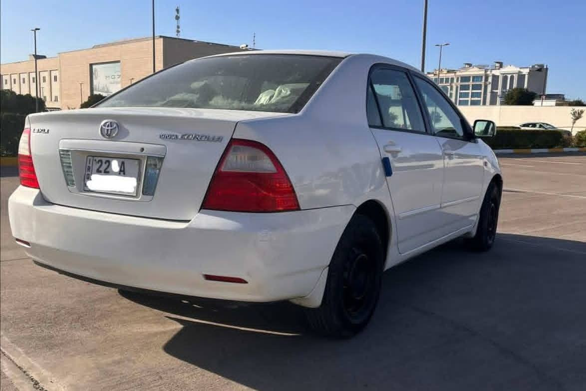 تويوتا كورولا 2005 أوتوماتيك
186 ألف كم حقيقي
4 زجاج كهرباء
داخلية فورميكا وكالة
مكينة كبيرة
نصف قطعة صبغ

السعر: اطلبه في التعليقات وسيصلك مباشرة 📥

القير والمكينة بشرط
لا يوجد أي مشكلة فيها

رقم المالك:
***********
