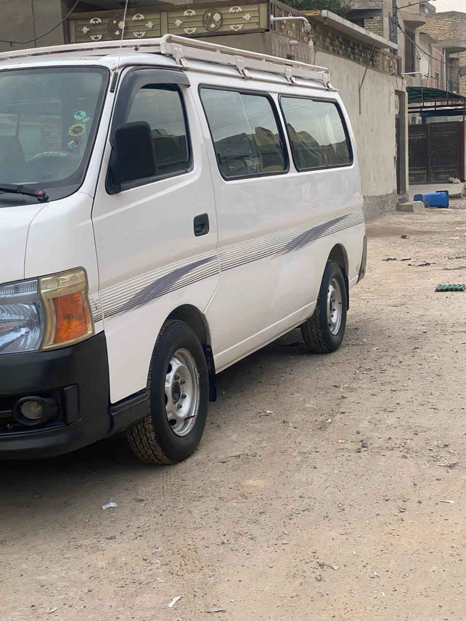 نيسان يورفان (موديل 2009)
سياره مكفوله كير و محرك 

رقم انكليزي سياره ما ناقصهه اي شي 

تحويل ثاني يوم 

ما متواجد ع نت      سعر (130) بيه مجال حك جيه 

***********
