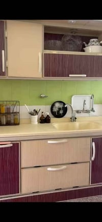 كاونتر ألمنيوم • مرمر • ٣م