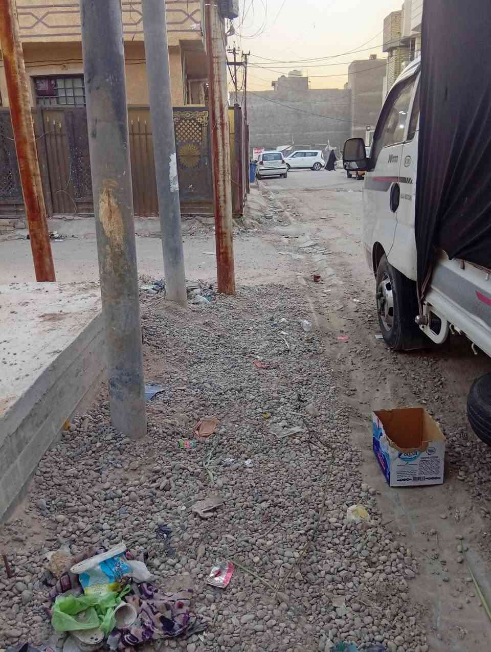 للبيع 55متر مربع ركن الخطيب الزراعي شارع الحشد   كاع حميد العويني بيه رفت ومجاري كامله والسعر مناسب استفسار***********واتساب موجود
