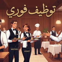 فرصة عمل أربيل • وظائف مطاعم أربيل • عمال تنظيف مطاعم • عمال خدمة مطاع...