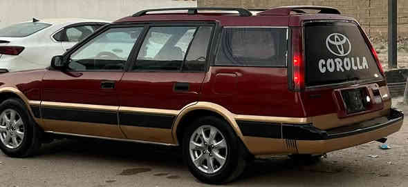 سلام عليكم مستعجل على البيع كورله ستيشن موديل 1993 كير ومكينه خير من الله تبريد شغال رقم بغداد جديد بسمي حجم المحرك 1600 كير اوتوماتيك سعرها 46 وبيها مجال مكاني بغداد تقاطع النهروان رقمي ***********
