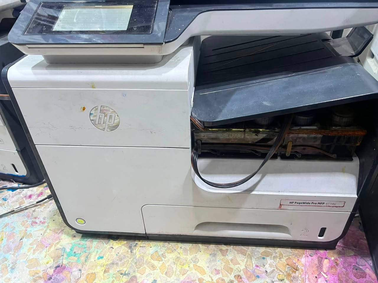 طابعة hp 477

سعرها ٥٢٥ الف 

الطابعه تجي وياها منضومة الاحبار وبدون حبر فقط المنضومة

واتس اب ***********
