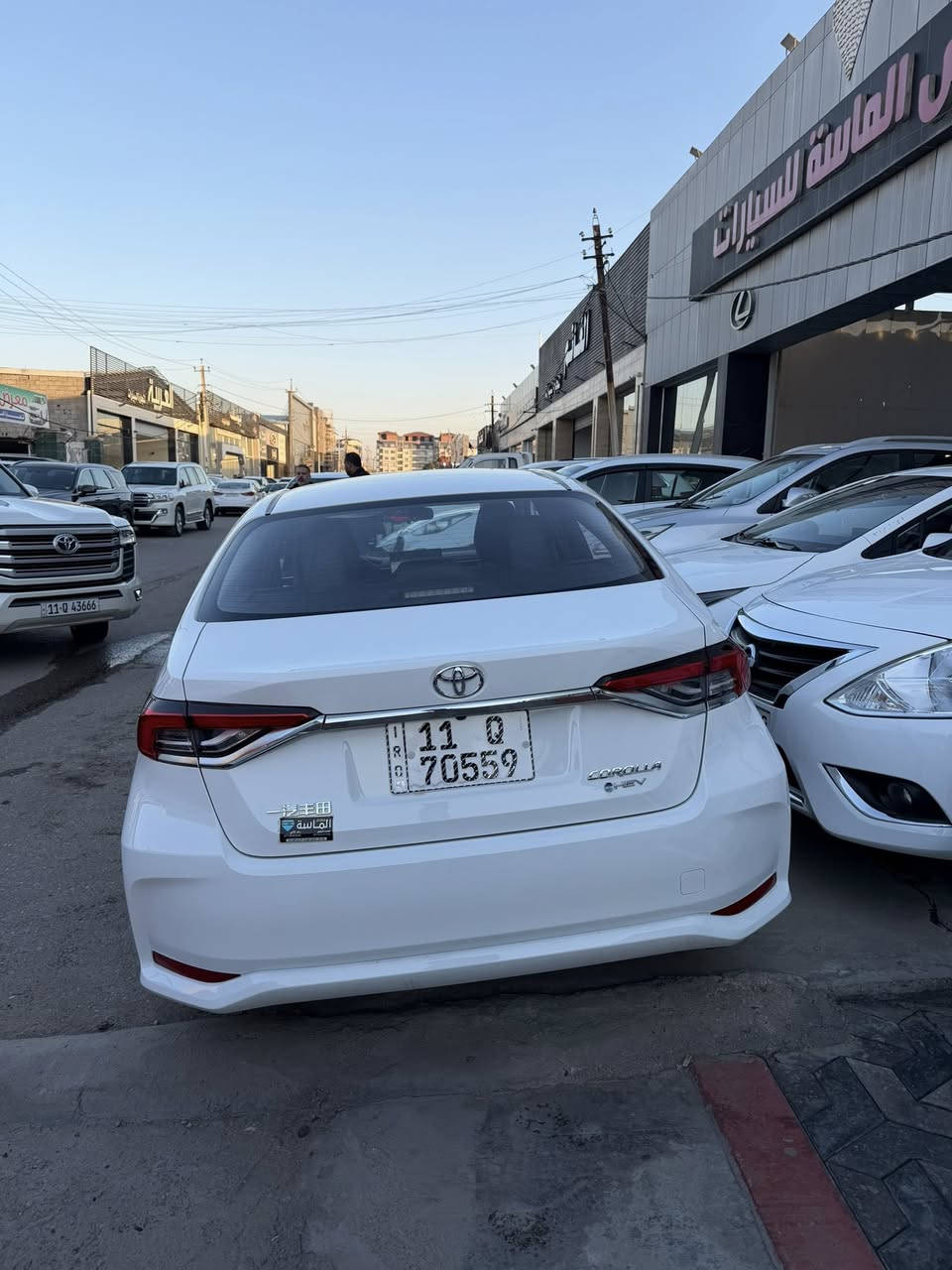 كورلا 2025 هايبرد
السلام عليكم كورلا هايبرد ماشية 4 الف 

مكفولة بعدها بحالة الوكالة 

داخل جلد اسود 

السعر 24 مليون 

***********
